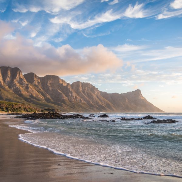 Koggelbay sunset and clouds