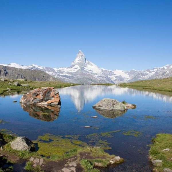 Matterhorn reflection in the lake