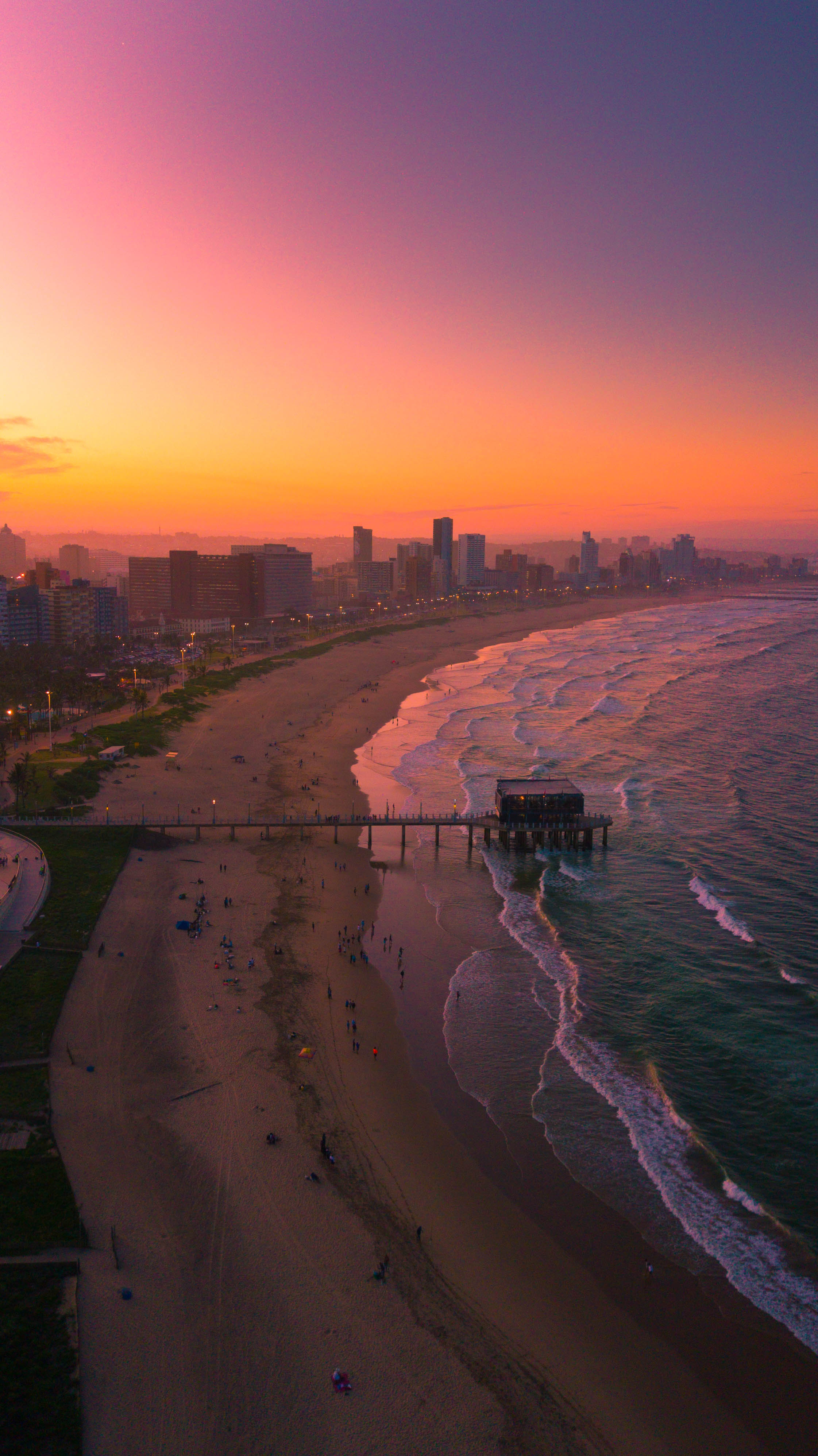 Sunset at Moyo Pier - Druabn