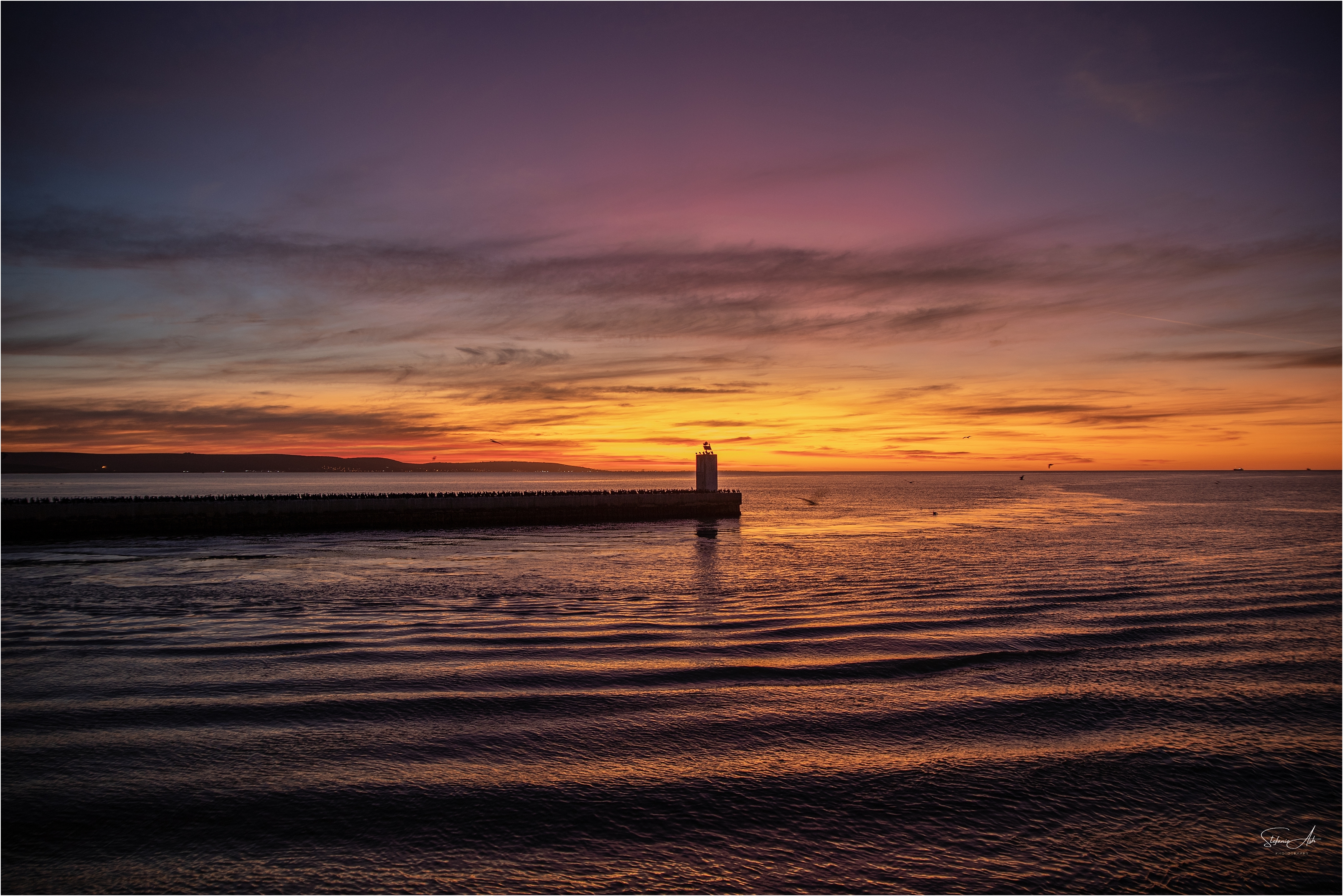 Sunset at the lighthouse - Laaiplek