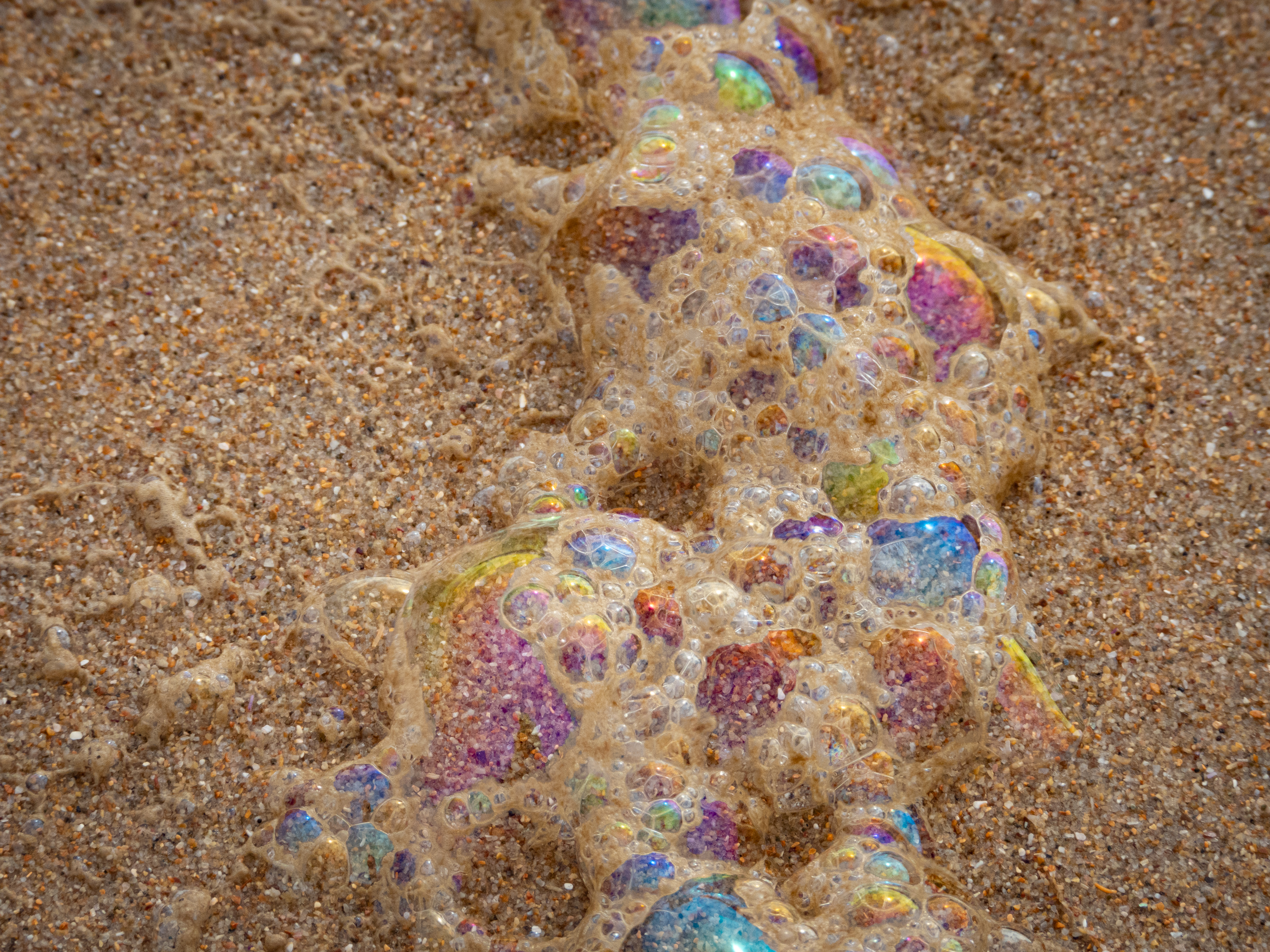 Sea foam on Wilderness beach
