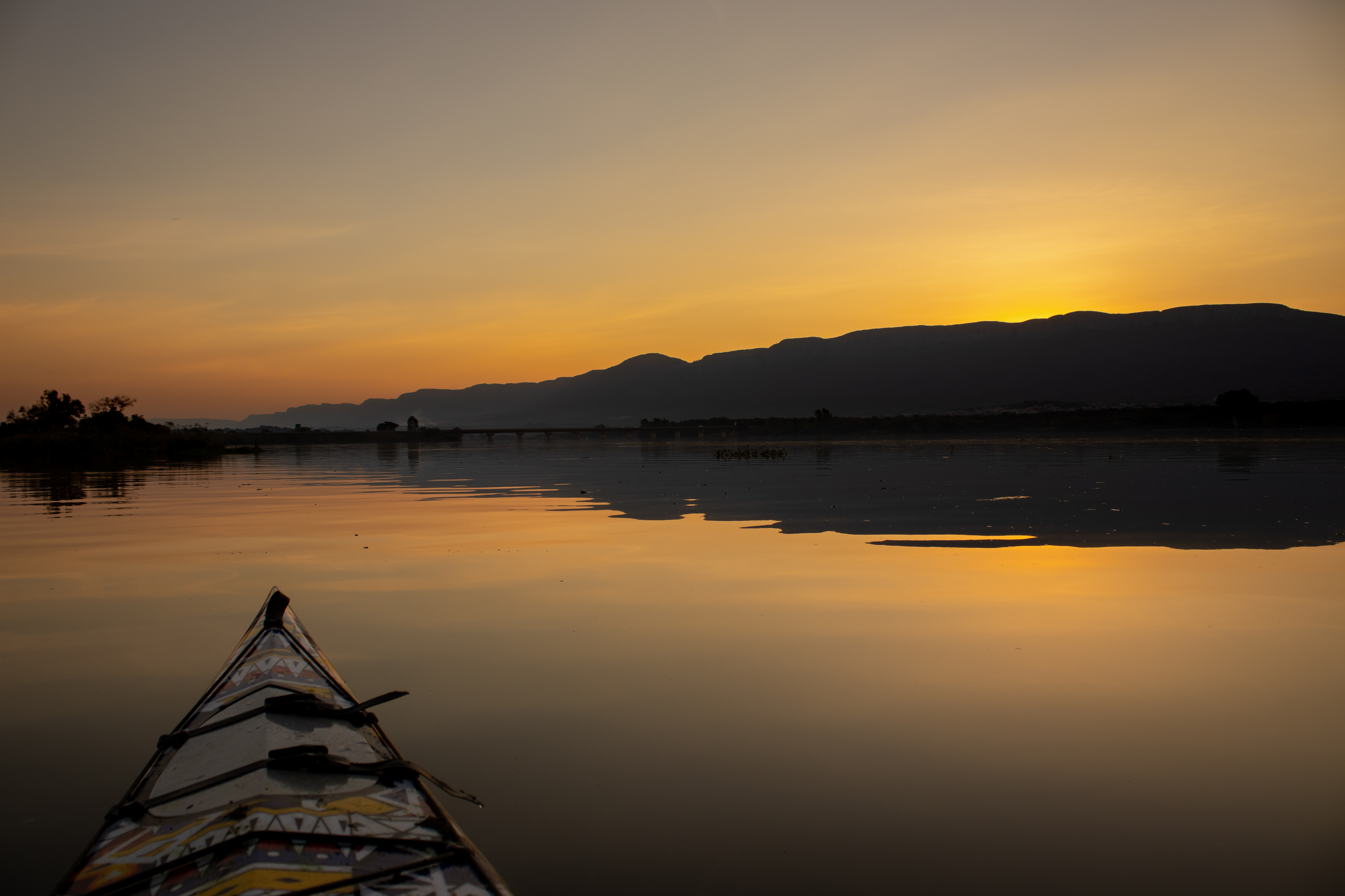 Sunset paddle - Hartbeespoort Dam